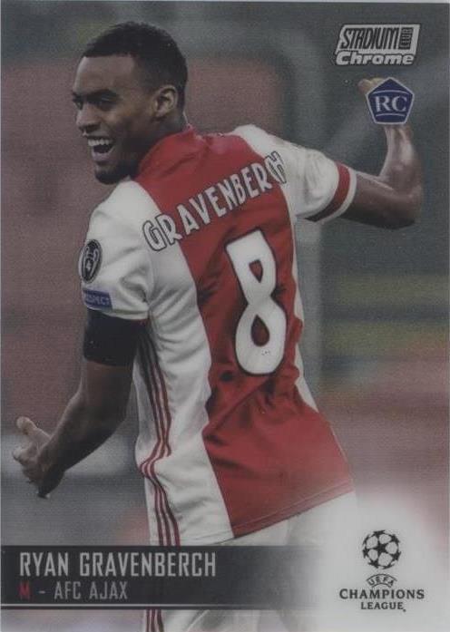2020-21 Topps Stadium Club Chrome UCL Ryan Gravenberch #33