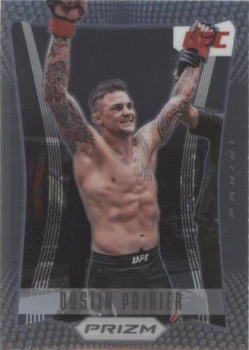2022 Panini Prizm UFC DUSTIN POIRIER Fearless Insert Card No 2022 Panini Prizm UFC DUSTIN POIRIER Fearless Insert Card No