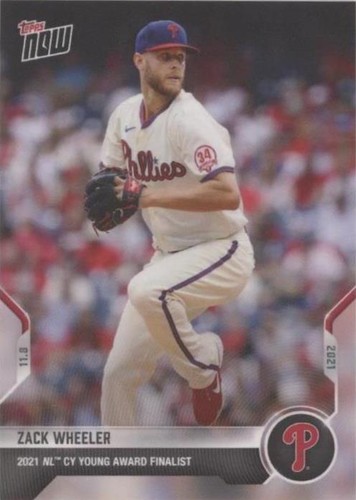2021 Topps Now - Zack Wheeler #OS-15