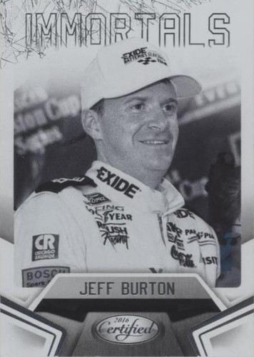 2016 Panini Certified - Jeff Burton #77
