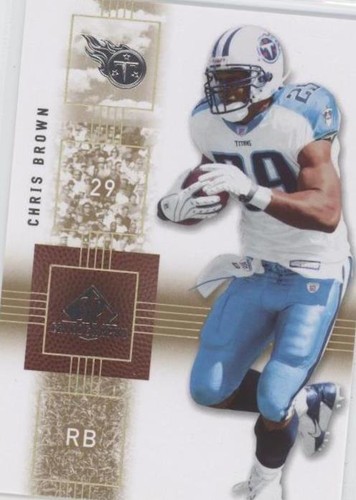 2007 SP Chirography Chris Brown #93