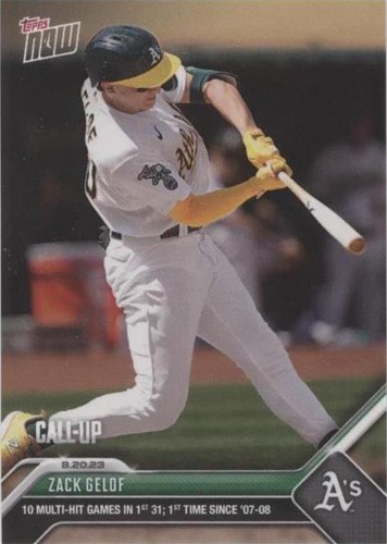 2023 Topps Now - Zack Gelof #739