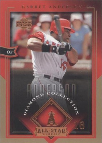 2004 Upper Deck Diamond Collection All-Star Lineup - Garret Anderson #1