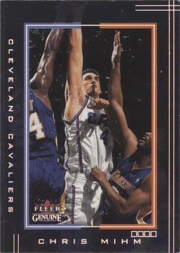 2001-02 Fleer Genuine - Chris Mihm #100