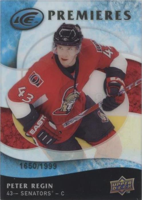 2009-10 Upper Deck Ice - Peter Regin #115