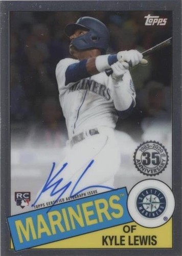 2020 Topps Chrome - Kyle Lewis #85TCA-KL