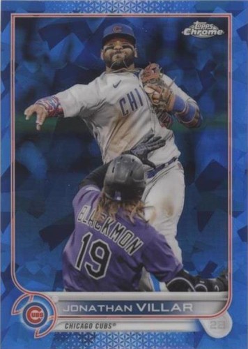 2022 Topps Chrome Update Series Sapphire Edition - Jonathan Villar #US155