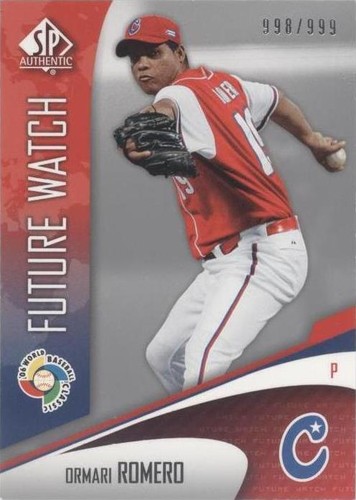 2006 SP Authentic - Ormari Romero #WBC-45