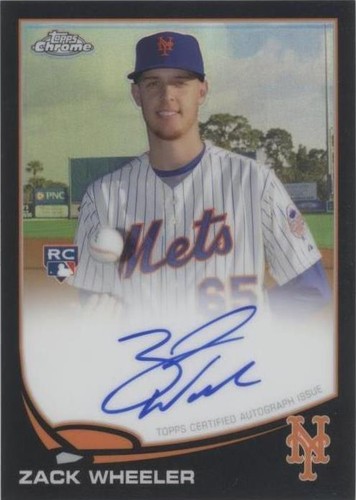 2013 Topps Chrome - Zack Wheeler #ZW