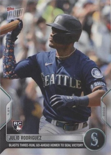 2022 Topps Now - Julio Rodriguez #606