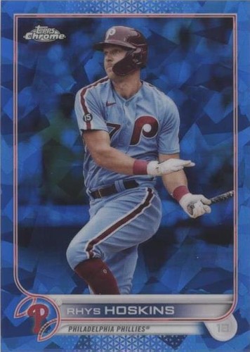 2022 Topps Chrome Sapphire Edition - Rhys Hoskins #523