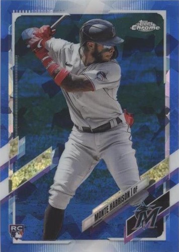 2021 Topps Chrome Sapphire Edition - Monte Harrison #126