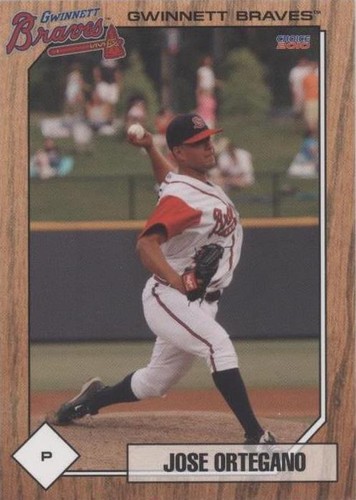 2010 Choice Gwinnett Braves - Jose Ortegano #18