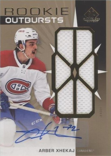 2022-23 Upper Deck SP Game Used - Arber Xhekaj #RO-AX