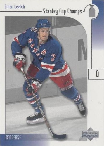 2001-02 Upper Deck Stanley Cup Champs - Brian Leetch #82