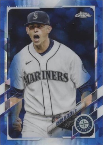 2021 Topps Chrome Update Series Sapphire Edition - Chris Flexen #US206