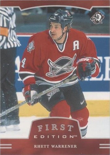 2002-03 In the Game Be A Player First Edition - Rhett Warrener #166