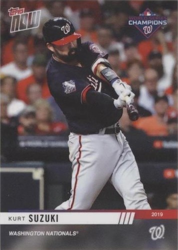 2019 Topps Now - Kurt Suzuki #WSC-7