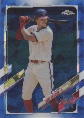 2021 Topps Chrome Sapphire Edition - Rhys Hoskins #162