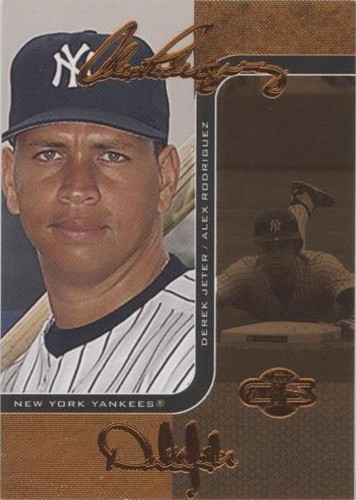 2006 Topps Co-Signers - Alex Rodriguez Derek Jeter #50-A