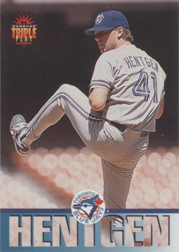 1994 Donruss Triple Play - Pat Hentgen #34