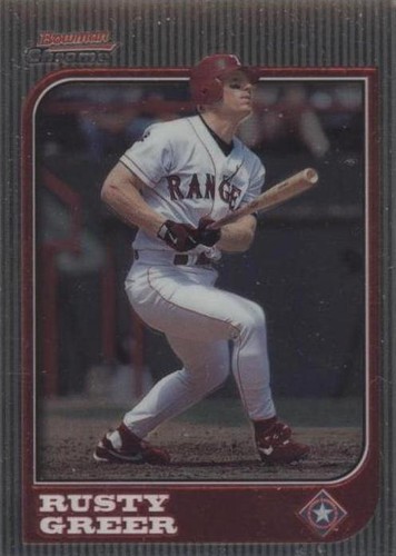 1997 Bowman Chrome - Rusty Greer #95