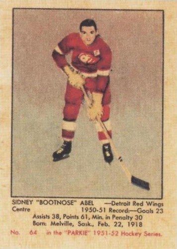 2002-03 In the Game Parkhurst - Sid Abel #160