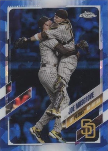 2021 Topps Chrome Update Series Sapphire Edition - Joe Musgrove #US35