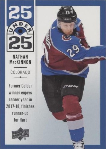 2018-19 Upper Deck - Nathan MacKinnon #U25-3