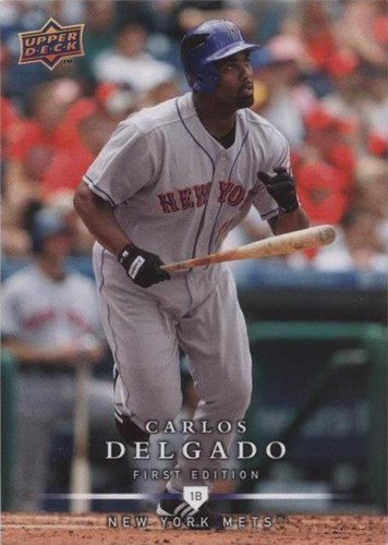 2008 Upper Deck First Edition - Carlos Delgado #132
