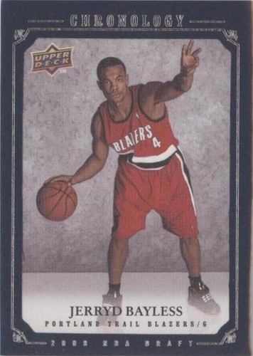 2007-08 Upper Deck Chronology - Jerryd Bayless #261