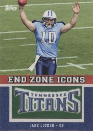 2011 Topps Jake Locker #EZI-42