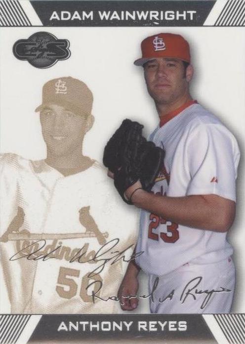 2007 Topps Co-Signers - Adam Wainwright Anthony Reyes #67