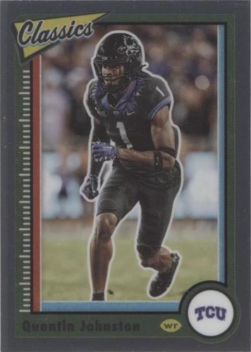 2023 Panini Chronicles Draft Picks Quentin Johnston #5