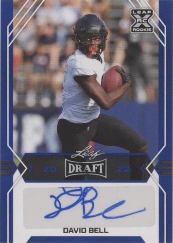2022 Leaf Draft David Bell #BA-DB2