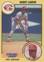 1991 Starting Lineup Cards - Barry Larkin #11