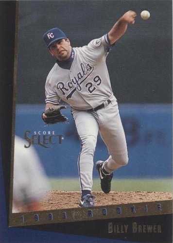 1993 Score Select Rookie & Traded - Billy Brewer #143T