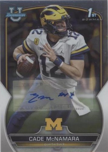 Cade McNamara Trading Cards