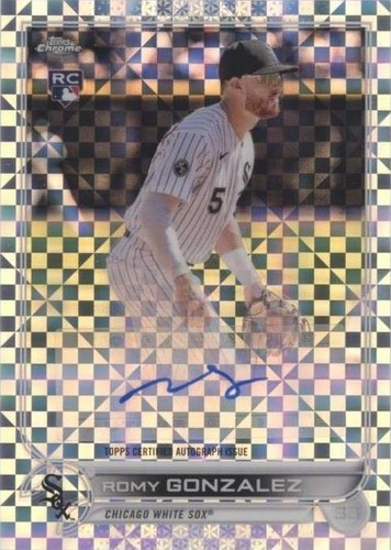 2022 Topps Chrome Update Series - Romy Gonzalez #AC-RGO