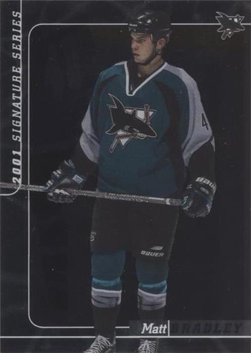 2000-01 In the Game Be A Player Signature Series - Matt Bradley #256