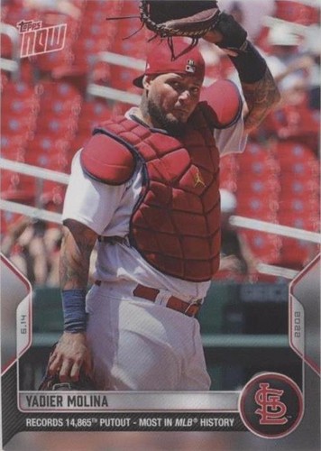 2022 Topps Now - Yadier Molina #343