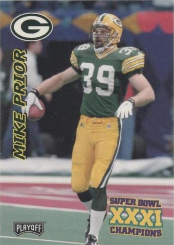 1997 Playoff Green Bay Packers Super Sunday Mike Prior #42