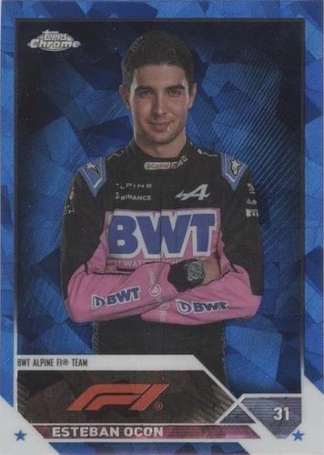 2023 Topps Chrome Sapphire Edition Formula 1 - Esteban Ocon #29