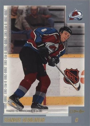 2000-01 O-Pee-Chee - Sandis Ozolinsh #247