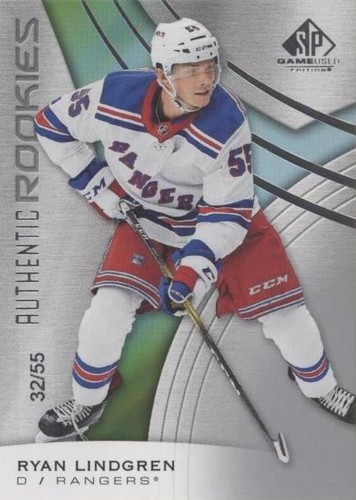 2019-20 Upper Deck SP Game Used - Ryan Lindgren #154