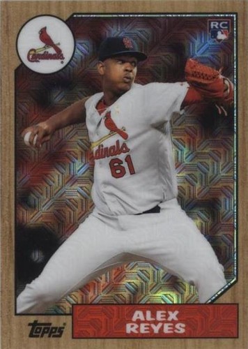 2017 Topps Silver Pack 1987 Design Chrome - Alex Reyes #87-AR