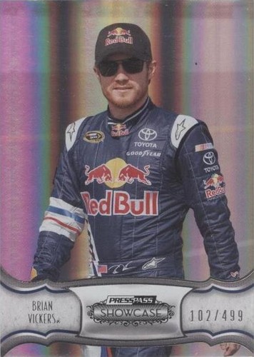 2011 Press Pass Showcase - Brian Vickers #18