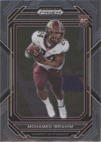 2023 Panini Prizm Draft Picks Mohamed Ibrahim #128