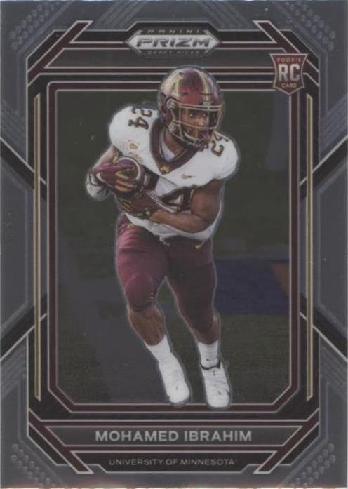 2023 Panini Prizm Draft Picks Mohamed Ibrahim #128