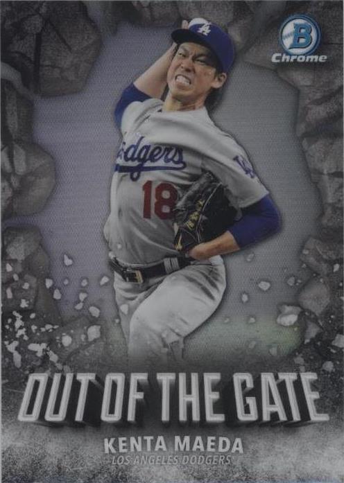 2016 Bowman Chrome - Kenta Maeda #OOG-4